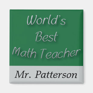 Världs bäst Mathlärare Magnet