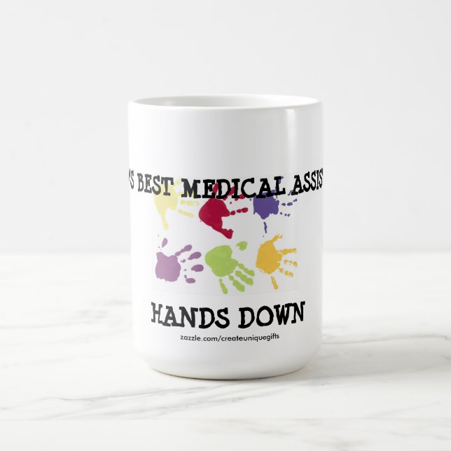 Världs bäst medicinsk mugg för assistentkaffe (Center)