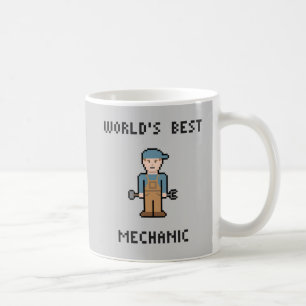 Världs bäst mekaniker kaffemugg