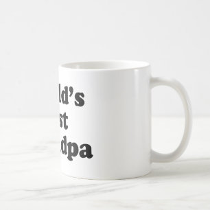Världs bäst morfar kaffemugg