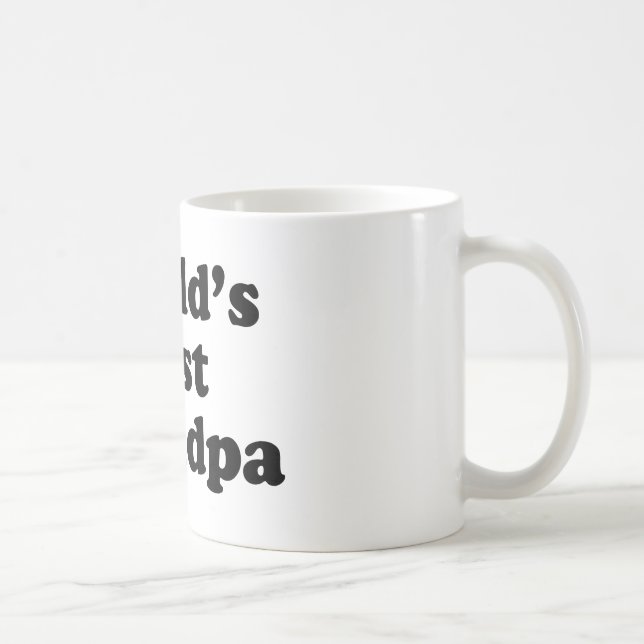 Världs bäst morfar kaffemugg (Höger)