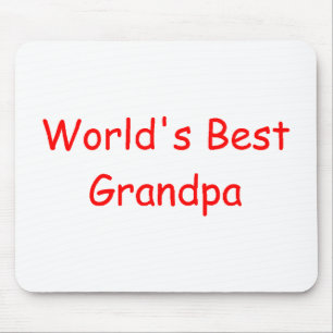 Världs bäst morfar Mousepad Musmatta