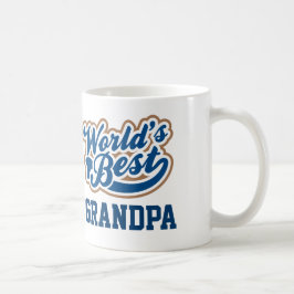 Världs bäst morfarmellanlägg din egna titel kaffemugg