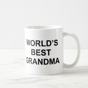 Världs bäst mormor kaffemugg