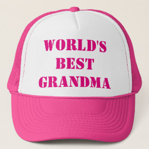 Världs bäst mormor keps