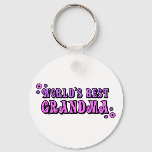Världs bäst mormor nyckelring
