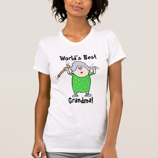 Världs bäst mormor! tee (Framsida)