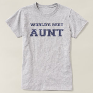 Världs bäst moster tee shirt
