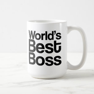 Världs bäst mugg för chefkaffe