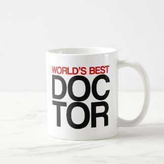 Världs bäst mugg för doktorkaffe