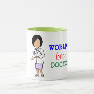 Världs bäst mugg för doktorkaffe