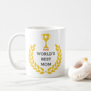 Världs bäst mugg för kaffe för mammatrofé