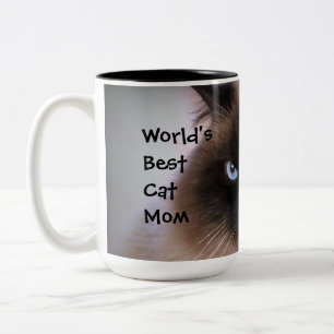 Världs bäst mugg för kattmamma