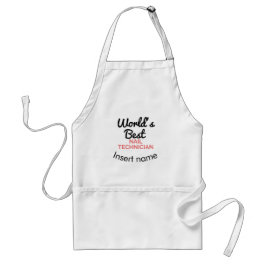 Världs bäst nageltekniker förkläde