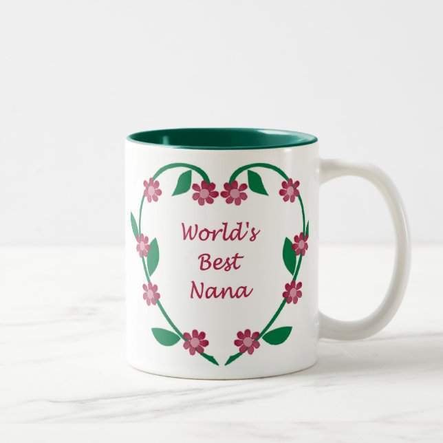 Världs bäst Nana mugg (Höger)