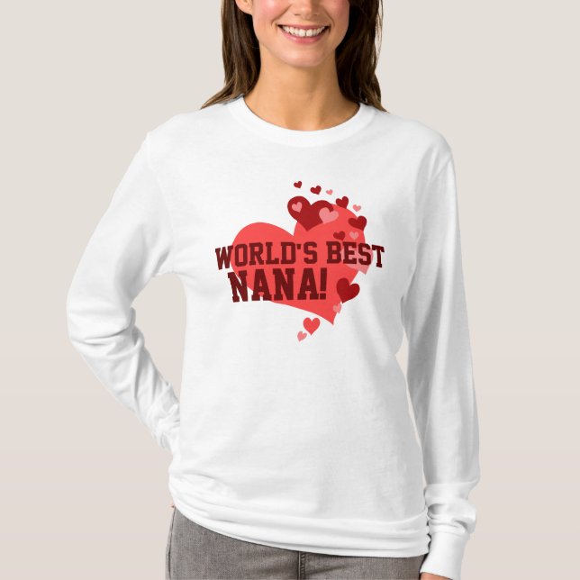 Världs bäst Nana Tröja (Framsida)