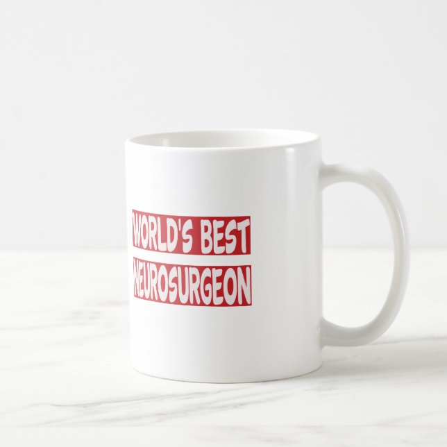 Världs bäst Neurosurgeon. Kaffemugg (Höger)