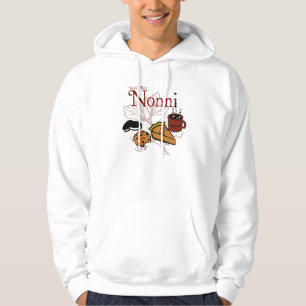 Världs bäst Nonni Hooded tröja Sweatshirt