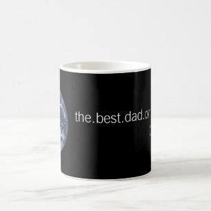 Världs bäst pappa - bäst pappa på planet kaffemugg