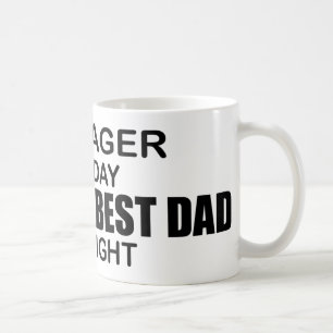 Världs bäst pappa - chef kaffemugg