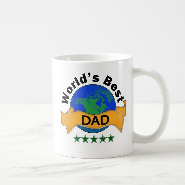 Världs bäst pappa kaffemugg (Höger)