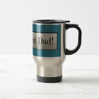 Världs bäst pappa! MetallID-Märkemugg Resemugg
