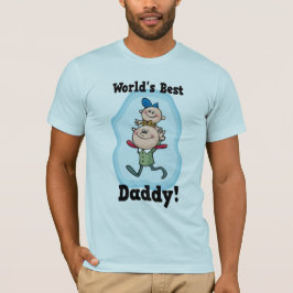 Världs bäst pappa tee shirt