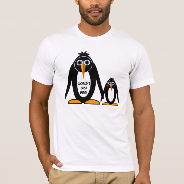 världs bäst pappa tee shirt (Framsida)