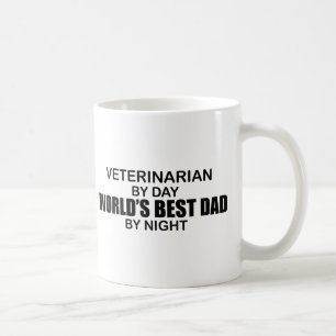 Världs bäst pappa - veterinär kaffemugg
