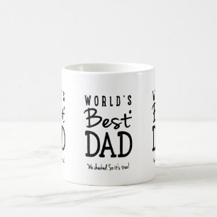 Världs bäst pappamugg kaffemugg
