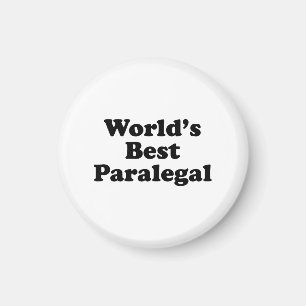 Världs bäst Paralegal Magnet