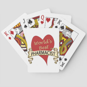 Världs bäst Pharmacist Spelkort