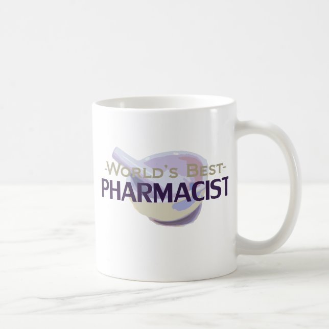Världs bäst Pharmacistmugg Kaffemugg (Höger)