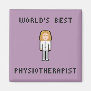 Världs bäst Physiotherapistmagnet Magnet