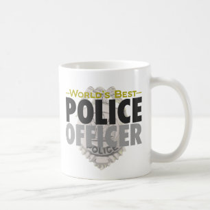 Världs bäst polismugg kaffemugg