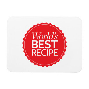 Världs bäst recept magnet