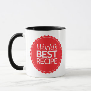 Världs bäst recept mugg