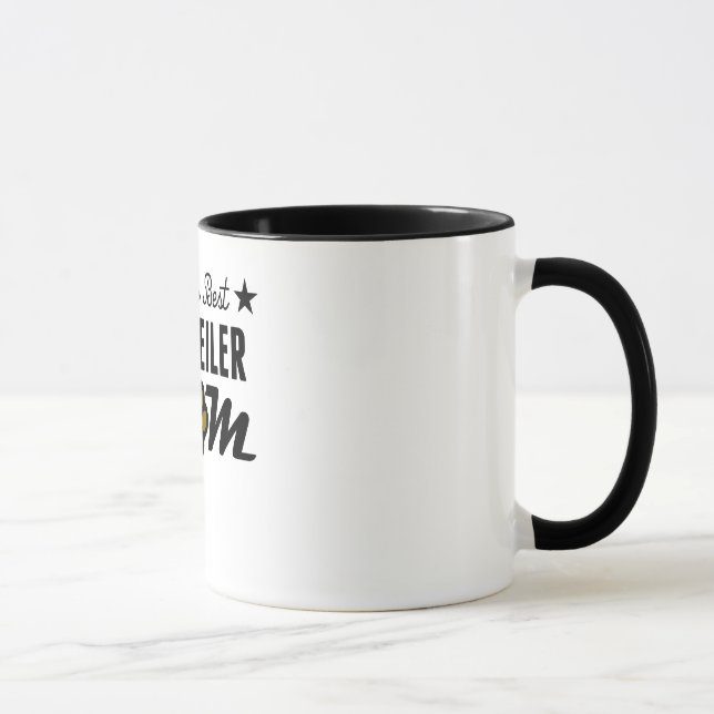Världs bäst Rottweiler mamma Mugg (Höger)