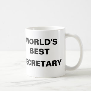 VÄRLDS BÄST SEKRETERARE KAFFEMUGG