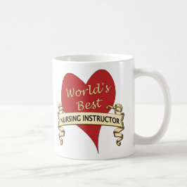 Världs bäst sjukvårdinstruktör kaffemugg