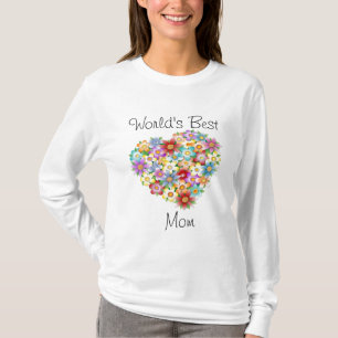 Världs bäst skjorta för mammautslagsplats för tee shirt