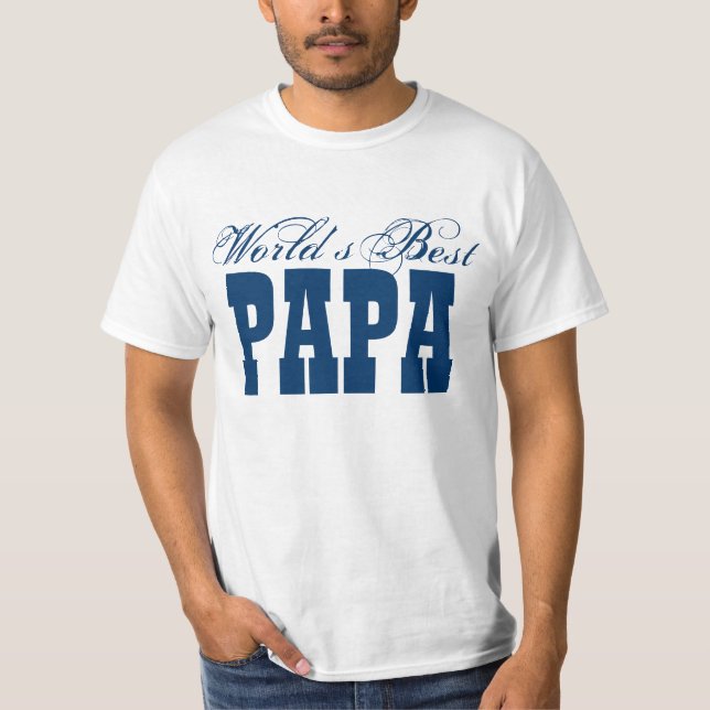 Världs bäst skjorta för pappa T Tee Shirt (Framsida)