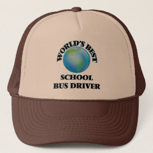 Världs bäst skolbusschaufför keps