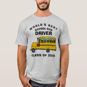 Världs bäst skolbusschaufför tee