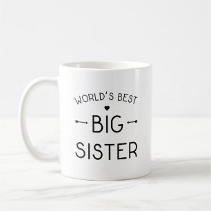 Världs bäst storasyster kaffemugg