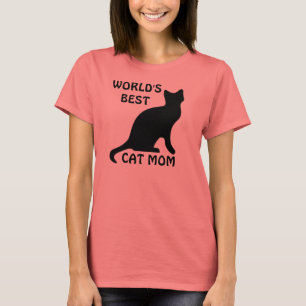 Världs bäst T-tröja för kattmamma T Shirt