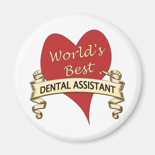 Världs bäst tand- assistent magnet