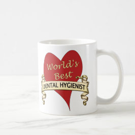 Världs bäst tandhygienist kaffemugg