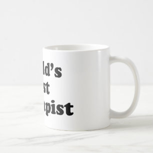 Världs bäst terapeut kaffemugg