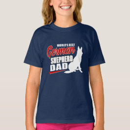 Världs bäst tysk herdepappa tee shirt